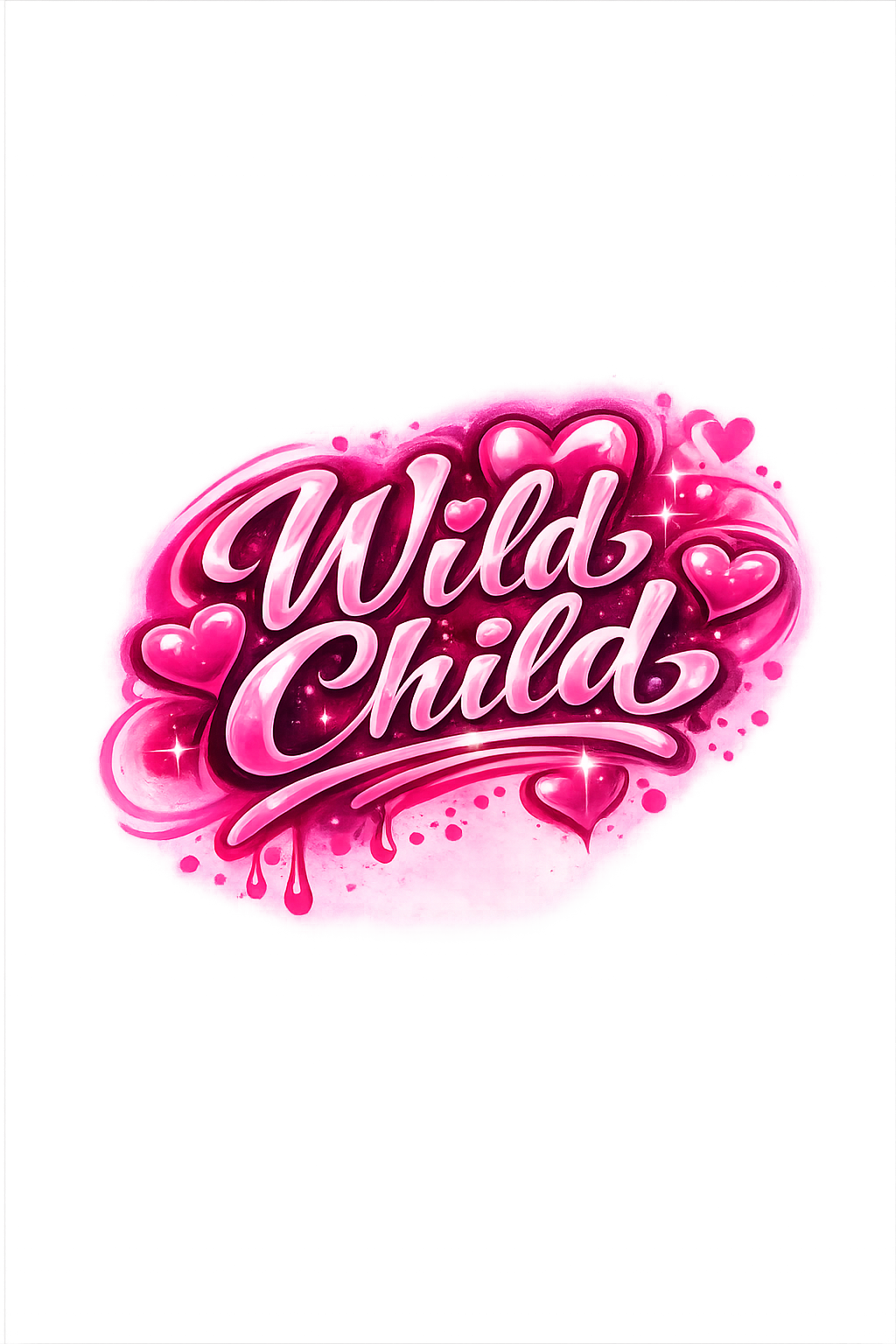 Euphoria Airbrush Graffiti T-Shirt